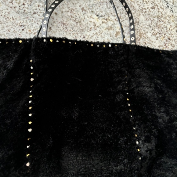 La Canadienne BLACK SHEARLING handbag - Picture 6 of 7